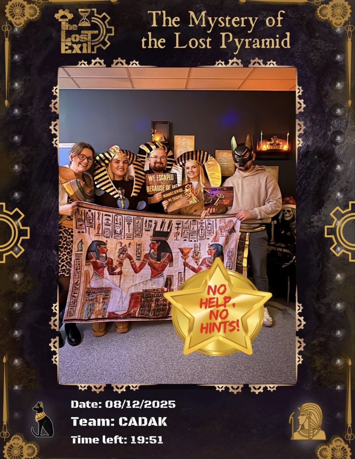lost pyramid escape room photo 8
